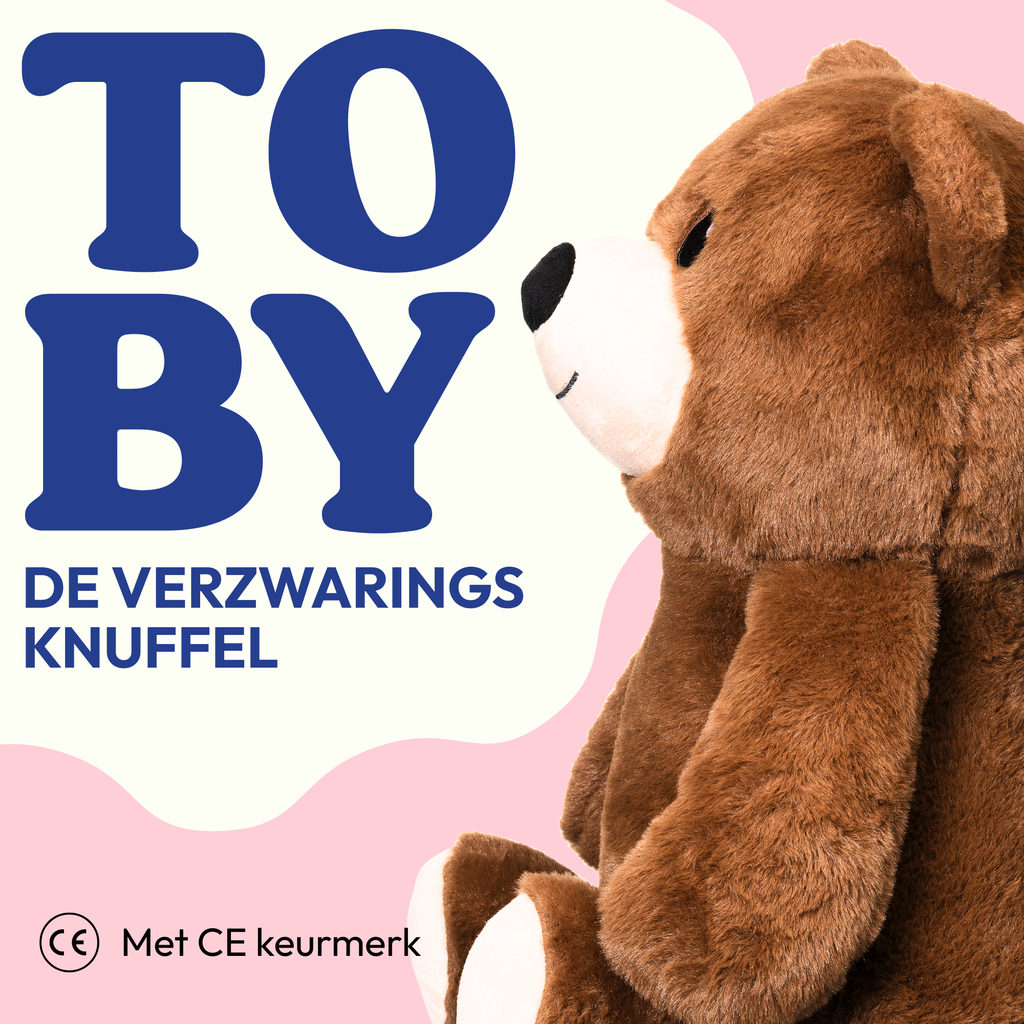 Verzwaringsknuffel Toby