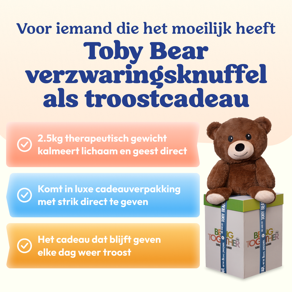Verzwaringsknuffel Toby